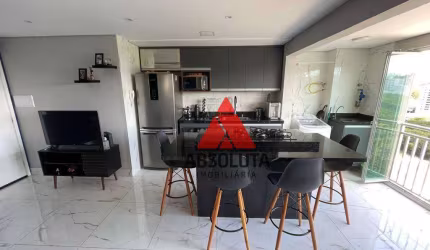 Apartamento com 2 dormitórios à venda, 55 m² por R$ 335.000,00 - Catharina Zanaga - Americana/SP