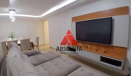 Apartamento com 3 dormitórios à venda, 111 m² por R$ 560.000,00 - Santa Cruz - Americana/SP