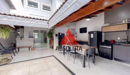 Casa com 3 dormitórios à venda, 135 m² por R$ 680.000,00 - Chácara Letônia - Americana/SP