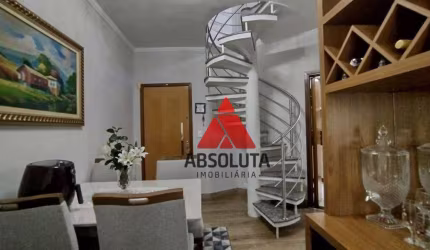 Apartamento Duplex com 3 dormitórios à venda, 140 m² por R$ 678.400,00 - Jardim Ipiranga - Americana/SP