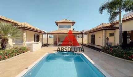 Casa com 3 dormitórios para alugar, 414 m² por R$ 10.000/mês - Condomínio Terras do Imperador - Americana/SP
