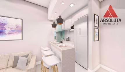 Apartamento com 2 dormitórios à venda, 59 m² por R$ 350.000,00 - Praia azul - Americana/SP