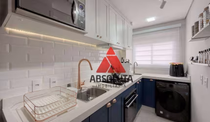 Apartamento com 2 dormitórios à venda, 48 m² por R$ 310.000,00 - Cariobinha - Americana/SP