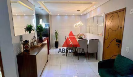 Apartamento com 2 dormitórios à venda, 90 m² por R$ 590.000,00 - Parque Universitário - Americana/SP