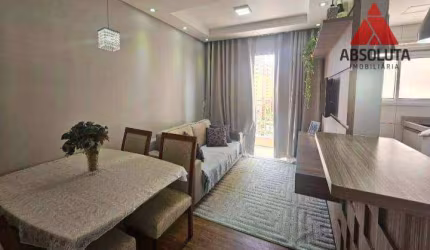 Apartamento com 2 dormitórios à venda, 49 m² por R$ 279.000,00 - Cariobinha - Americana/SP