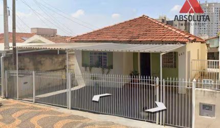 Duas casas e escritório em terreno de 350 m2 - Vila Galo - Americana