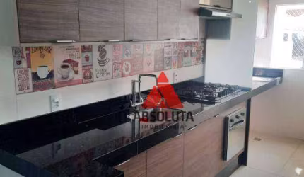 Apartamento com 2 dormitórios à venda, 55 m² por R$ 213.000,00 - Jardim Brasil - Americana/SP