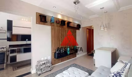 Apartamento MOBILIADO com 2 dormitórios para alugar, 53 m² por R$ 2.300/mês - Parque Residencial Jaguari - Americana/SP