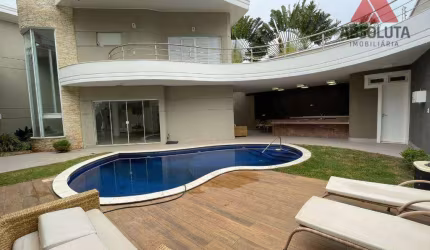 Casa com 3 dormitórios para alugar, 375 m² por R$ 9.000/mês - Chácara Letônia - Americana/SP