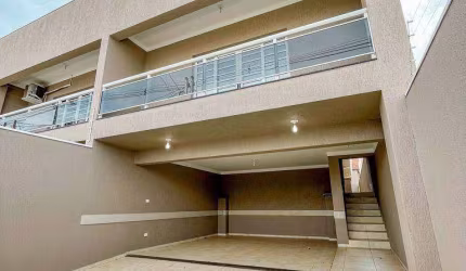 Casa com 3 dormitórios para alugar, 111 m² por R$ 3.080,29/mês - Residencial Boa Vista - Americana/SP