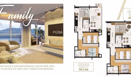 Apartamento com 2 quartos à venda na R 1, 1, Zona Rural, Rifaina, 77 m2 por R$ 892.500