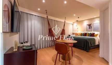 Flat disponível para venda no Radisson Vila Olímpia, com 31m², 1 dormitório e 1 vaga de garagem