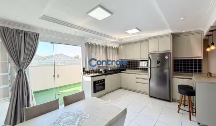 Casa em condomínio fechado com 3 quartos à venda na Avenida Paulo Roberto Vidal, 1455, Bela Vista, Palhoça por R$ 585.000