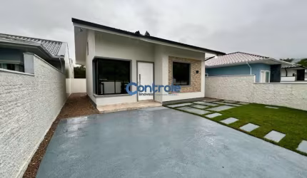 Casa em condomínio fechado com 2 quartos à venda na Dirceu Júlio Roube, 13, Forquilhas, São José por R$ 495.000