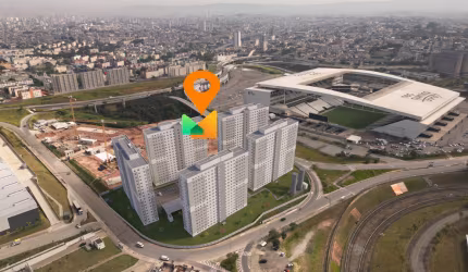 Lindo Condomínio Clube de Apartamentos para morar com a melhor qualidade ao lado de tudo com mobilidade e segurança ao lado do Shopping!