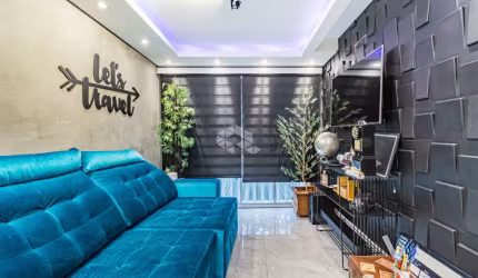 Apartamento 80m² ,2 quartos sendo uma suíte e closet, podendo ser transformando em 3 quartos