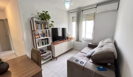 Apartamento dois dormitórios com infraestrutura e vaga de garagem