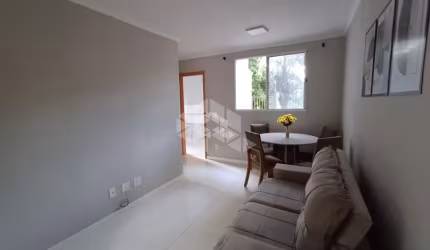 Lindo apartamento de 43m² mobiliado, no bairro Morro Santana.