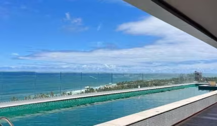Apartamento no premium stella maris oportunidade vista mar cond de luxo