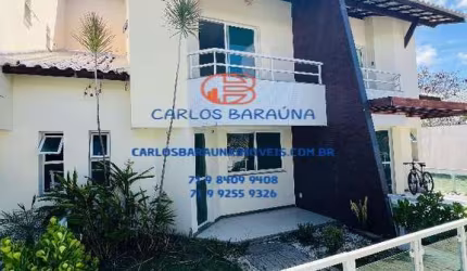 Linda Casa 4 quartos em condomínio stella maris 4/4 oportunidade