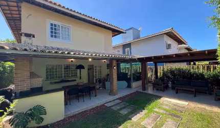 Casa de luxo mobiliada em condominio de luxo oportunidade total infra