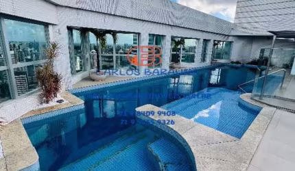 Apartamento no mundo plaza com hidromassagem e varanda vista mar oportunidade aluguel e venda