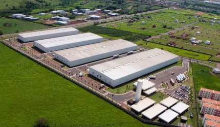 Condomínio Galpões Logísticos 3.087m² com 08 docas em Sumaré próximo às Rodovias Bandeirantes e Anhanguera