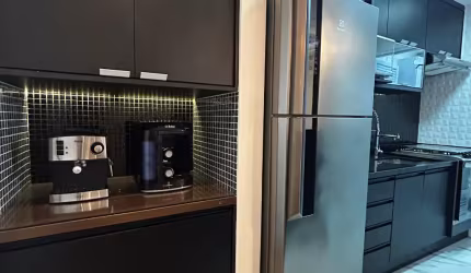 Lindo Apartamento mobiliado e equipado à venda no condomínio Grand Club.