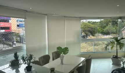 Apartamento com mobília no Recreio dos Bandeirantes com Varandão Gourmet – 3 Quartos (1 Suíte com Closet)