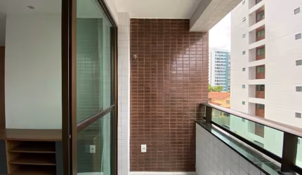 Apartamento na Tamarineira 54m² | varanda | 2 quartos | 2 banheiros + 1 vaga