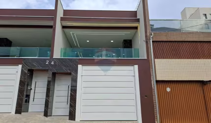 Casa Moderna com Espaço Gourmet em MG!