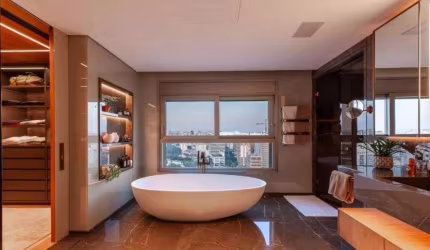 Apartamento pé direito duplo, mobiliado 278m² Vila Olímpia - São Paulo - SP