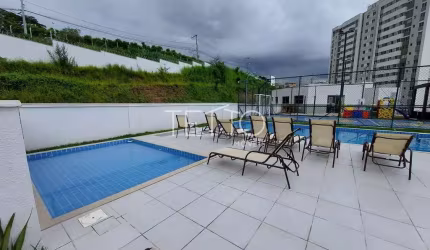 Apartamento de 2 quartos, tipo, lazer completo com vaga demarcada no bairro Palmeiras, ao lado do B