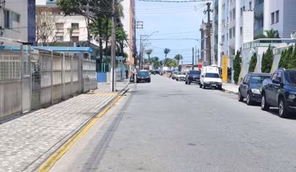 Edifício Ilha Bela 200m da praia 1 Dormitório Semi mobiliado / Guilhermina - Praia Grande - SP
