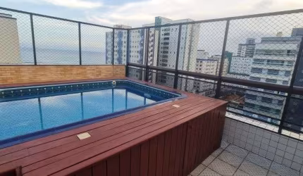 Residencial California Cobertura Duplex 3 Amplas Suítes Vista Mar / Guilhermina - Praia Grande - SP
