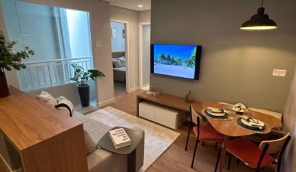 Residencial Viverde | Lindos Apartamentos na Planta com 2 Dormitórios, Varanda e Vaga de Garagem em Mogi das Cruzes