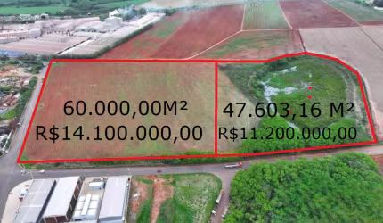 TERRENO COM 47.603,16M² NO DISTRITO INDUSTRIAL UNINORTE EM PIRACICABA