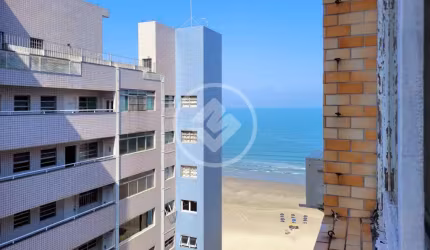 Apartamento amplo pé na areia com vista mar codigo: 76966