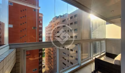 Studio com vista mar e mobiliado à venda no Boqueirão, Santos codigo: 63288