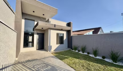 Casa para Venda em Fazenda Rio Grande, Gralha Azul, 3 dormitórios, 1 suíte, 2 banheiros, 2 vagas