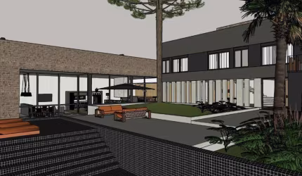 Casa para Venda em Curitiba, Orleans, 5 dormitórios, 4 suítes, 5 banheiros, 4 vagas