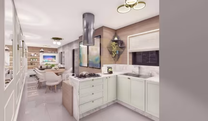 Apartamento para Venda em São José dos Pinhais, Centro, 3 dormitórios, 2 suítes, 3 banheiros, 2 vagas