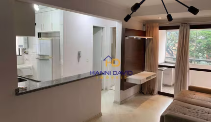 Apartamento com 2 dormitórios para alugar, 55 m² por R$ 5.781,00/mês - Moema - São Paulo/SP