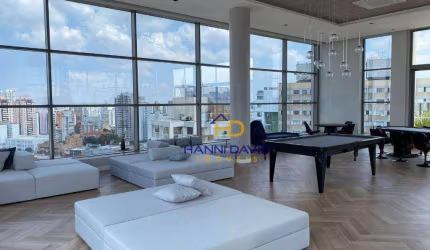 Belíssimo apartamento novo na vila mariana 400 metros para metrô com um dormitório uma suíte uma sala com uma varanda com  lazer completo.