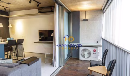 Apartamento com 1 dormitório para morar, 44 m² por R$ 5.909/mês - Vila Mariana - São Paulo/SP