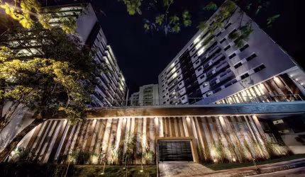 Apartamento 2 quartos, semimobiliado no Plaza Victoria