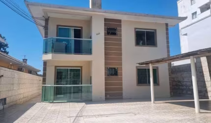 Apartamento em Areias São José SC - 2 dormitórios sacada com churrasqueira