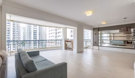 Apartamento com Vista Espetacular no Brooklin Paulista, com 3 suítes e 3 vagas