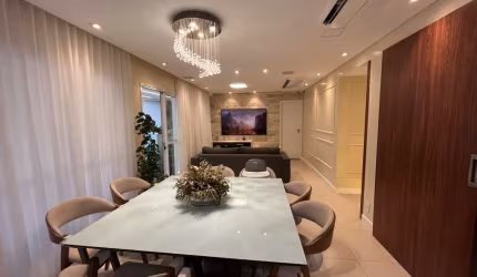 Apartamento tipo para venda com 3 quartos, sendo 3 suítes, 126m²