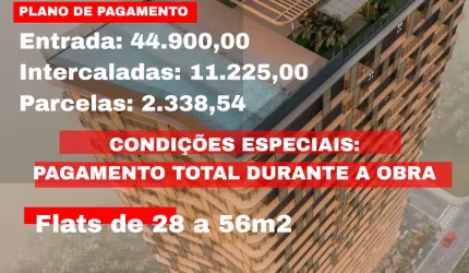 Flats e 2 quartos